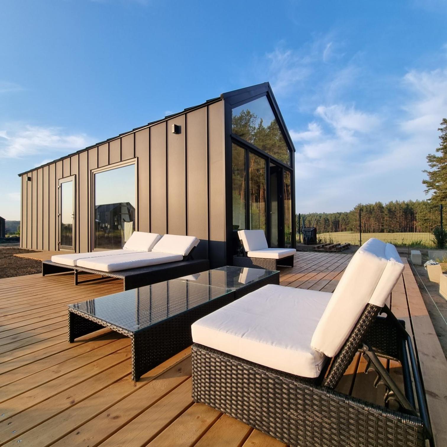 Bosko Domki Z Sauna I Balia W Sulminie Obok Gdanska Exteriér fotografie