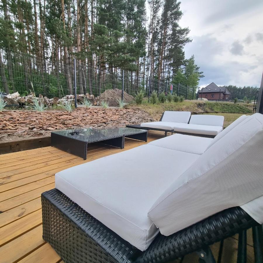 Bosko Domki Z Sauna I Balia W Sulminie Obok Gdanska Exteriér fotografie