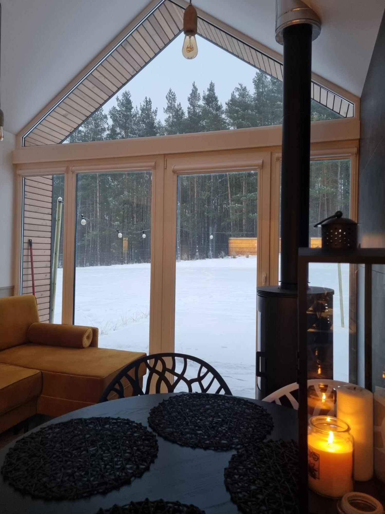 Bosko Domki Z Sauna I Balia W Sulminie Obok Gdanska Exteriér fotografie
